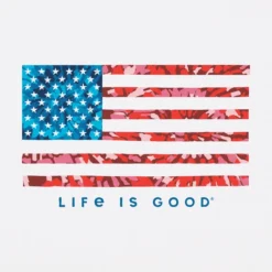 One Family Clothing 34 One Family Clothing -One Family Clothing Mens Tie Dye Flag Crusher Tee 75047 2 lg