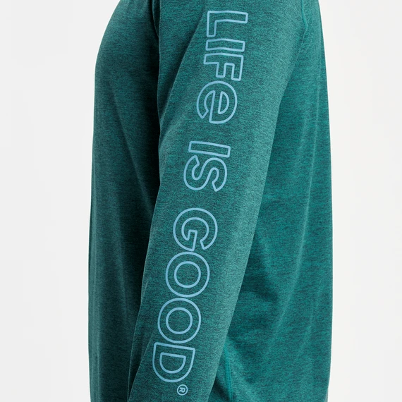 Men's Treeline Vista Active Hooded L/S Tee 4 Men's Treeline Vista Active Hooded L/S Tee - Image 4