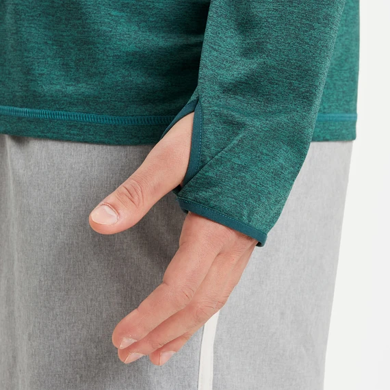 Men's Treeline Vista Active Hooded L/S Tee 5 Men's Treeline Vista Active Hooded L/S Tee - Image 5