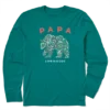 Men's Tribal Papa Bear Long Sleeve Crusher Tee