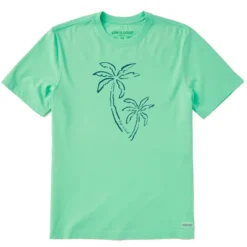 Men's Two Simple PalmsCrusher Tee