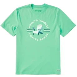 Men's Worlds Longest Coffee BreakCrusher Tee