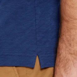 Men's Yankee Doodle Flag Textured Slub Tee -One Family Clothing Mens Yankee Doodle Flag Textured Slub Tee 80648 4 lg