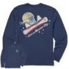 Men's Yeti Snowboard Monster Day Long Sleeve Crusher-LITE Tee
