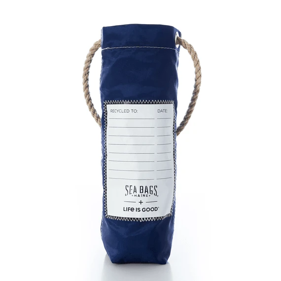 Sea Bags Life Is Good Wine Bag 2 Sea Bags Life Is Good Wine Bag - Image 2