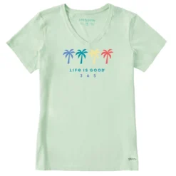 Women's 365 Palm TreesCrusher-LITE Vee