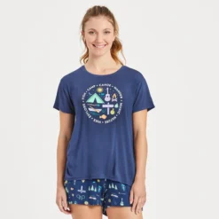 Women's All About Camp Lightweight Sleep Tee