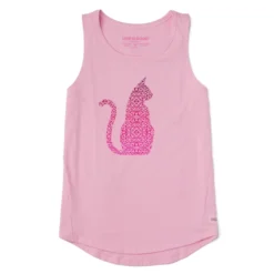 Women's Ancient Cat Sleeveless High-Low Crusher-LITE Tank