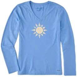 Women's Ancient Sun Long Sleeve Crusher Vee