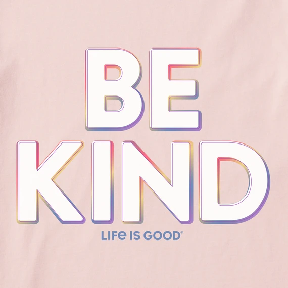 Women's Be Kind Spectrum Simply True Fleece Crew 2 Women's Be Kind Spectrum Simply True Fleece Crew - Image 2