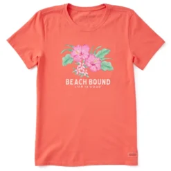 Women's Beach Bound HibiscusCrusher-LITE Tee