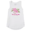 Women's Beach Bound Hibiscus Sleeveless High-Low Crusher-LITE Tank