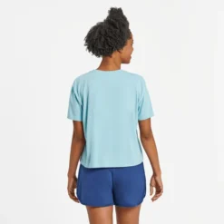 Women's Beach ChairsBoxy Crusher Tee -One Family Clothing Womens Beach Chairs Short Sleeve Boxy Crusher Tee 80999 3 lg