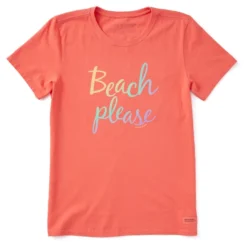 Women's Beach PleaseCrusher Tee