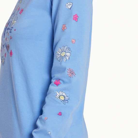 Women's Beauty In All Directions Long Sleeve Crusher Tee 4 Women's Beauty In All Directions Long Sleeve Crusher Tee - Image 4