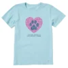 Women's Best Things Paw HeartCrusher Tee