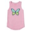 Women's Butterflyscape Sleeveless High-Low Crusher-LITE Tank