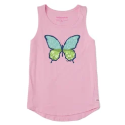 Women's Butterflyscape Sleeveless High-Low Crusher-LITE Tank