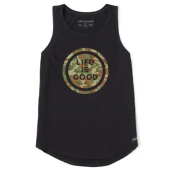 Women's Camo Coin High-Low Crusher-LITE Tank