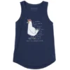 Women's Chicken Motives Sleeveless High-Low Crusher-LITE Tank
