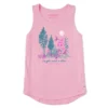 Women's Crush On Nature Hummingbird Sleeveless High-Low Crusher-LITE Tank