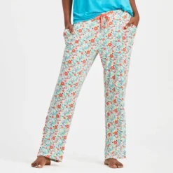 Women's Ditsy Floral Pattern Lightweight Sleep Pant