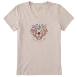 Women's Dog Flower CrownCrusher Vee