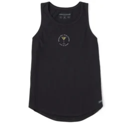 Women's Drinks Well With Others Martini Sleeveless High-Low Crusher-LITE Tank