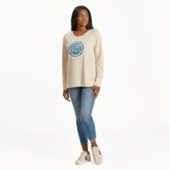 Women's Fine Daisy Coin Crusher-FLEX Tunic -One Family Clothing Womens Fine Daisy Coin CrusherFLEX Tunic 89640 4 lg