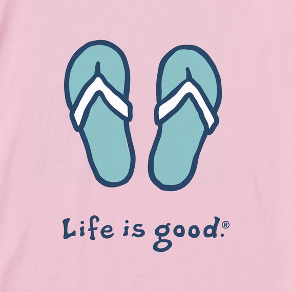 Women's Flip FlopsCrusher Tee 2 Women's Flip FlopsCrusher Tee - Image 2