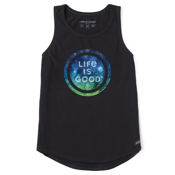 Women's Galaxy Coin High-Low Crusher-LITE Tank 1 Women's Galaxy Coin High-Low Crusher-LITE Tank
