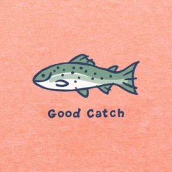 One Family Clothing 8 One Family Clothing -One Family Clothing Womens Good Catch Long Sleeve Active Hooded Tee 88785 2 lg