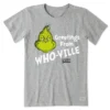 Women's Greetings From Who-Ville GrinchCrusher Tee