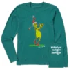 Women's Grinch Mulligan Hooligan Long Sleeve Crusher Tee