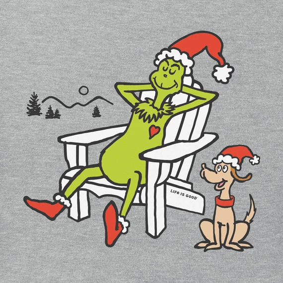 Women's Grinch And Max AdirondackCrusher Tee 2 Women's Grinch And Max AdirondackCrusher Tee - Image 2