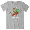 Women's Grinch And Max Snow DayCrusher Tee