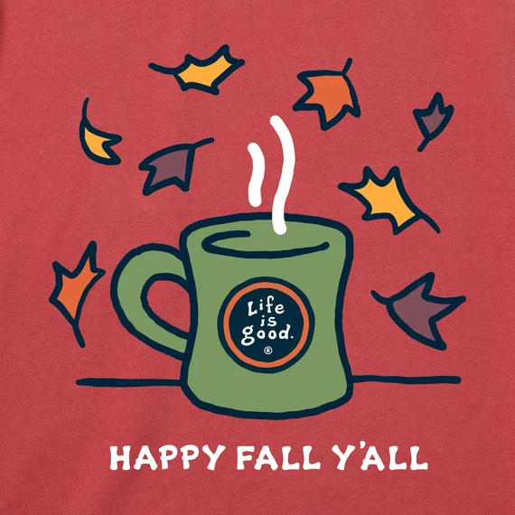 Women's Happy Fall Y'all MugCrusher Tee 2 Women's Happy Fall Y'all MugCrusher Tee - Image 2