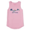 Women's Happy Hour Pine Sunset Sleeveless High-Low Crusher-LITE Tank