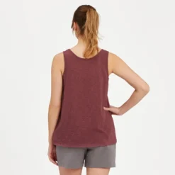 Women's Heart Textured Slub Tank -One Family Clothing Womens Heart Textured Slub Tank 80935 3 lg