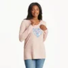 Women's Heart Of Dogs Long Sleeve Crusher-LITE Hooded Tee