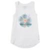 Women's Hibiscus Sail Sleeveless High-Low Crusher-LITE Tank