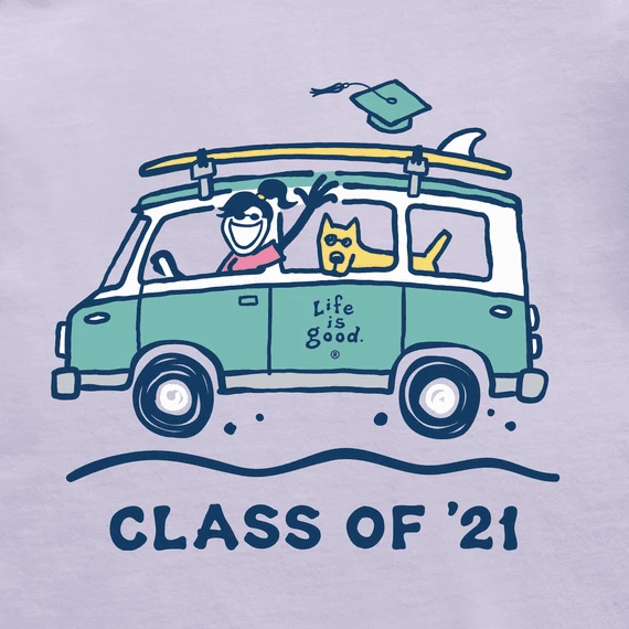 Women's Jackie And Rocket Class Of '21 Van Crusher Vee 2 Women's Jackie And Rocket Class Of '21 Van Crusher Vee - Image 2