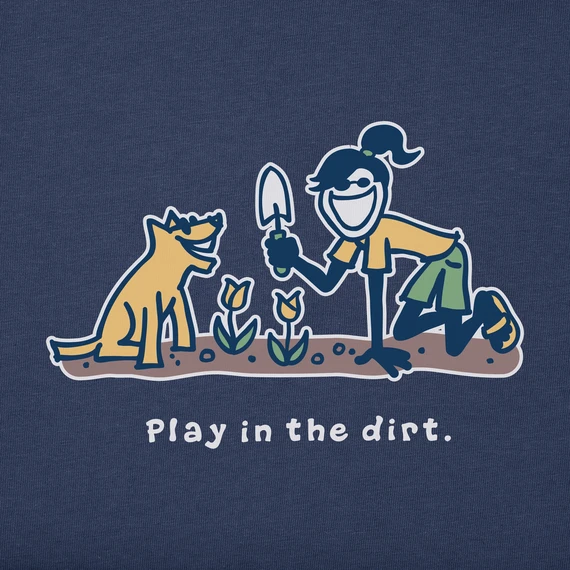 Women's Jackie Play In The DirtCrusher Tee 2 Women's Jackie Play In The DirtCrusher Tee - Image 2