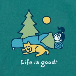 Women's Jackie Sleep Outdoors Long Sleeve Crusher Tee -One Family Clothing Womens Jackie Sleep Outdoors Long Sleeve Crusher Tee 77688 2 lg