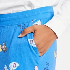 Women's Jackie Snow Angel Pattern Snuggle Up Sleep Pant 7 Women's Jackie Snow Angel Pattern Snuggle Up Sleep Pant -One Family Clothing Womens Jackie Snow Angel Pattern Snuggle Up Sleep Pant 71960 4 lg