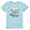 Women's Jackie And Rocket WildflowersCrusher Tee