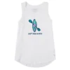 Women's Just Add Water Pattern Kayak Sleeveless High-Low Crusher-LITE Tank