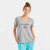 Women's Kind Butterflies Snuggle Up Relaxed Sleep Vee