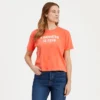 Women's Kindness Is Free WordmarkBoxy Crusher Tee