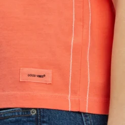 Women's Kindness Is Free WordmarkBoxy Crusher Tee -One Family Clothing Womens Kindness Is Free Wordmark Short Sleeve Boxy Crusher Tee 81004 4 lg